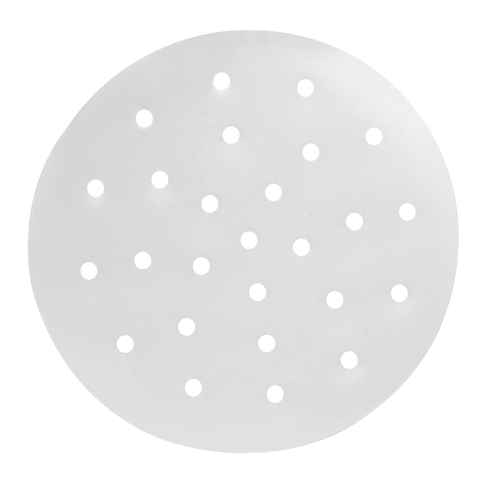 100 Pcs Dumpling Paper Bamboo Steamer Paper 7 Inch Steamer Basket Liners With Holes,Parchment Paper For Air Frying,Baking