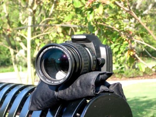 Pocket Pod Fully Adjustable Camera Support System- Camera Bean Bag - Tripod Replacement. For Olympus E-1 3 300 330 400 410 420 500 510