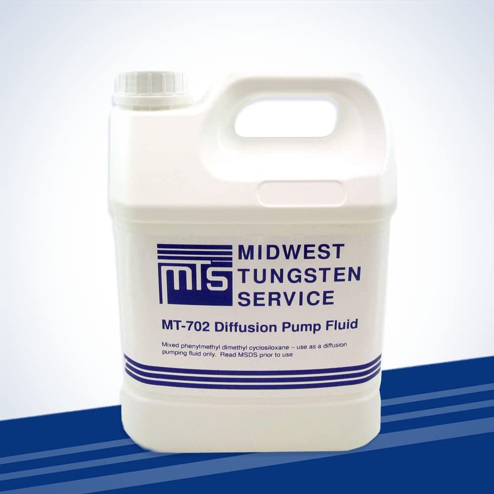 Midwest Tungsten Diffusion Pump Oil, One Gallon, High Vacuum, Dow Corning Equivalent, for Higher Resistant to Hydrolysis & Oxidation, Free MSDS Sheet (MT-702)