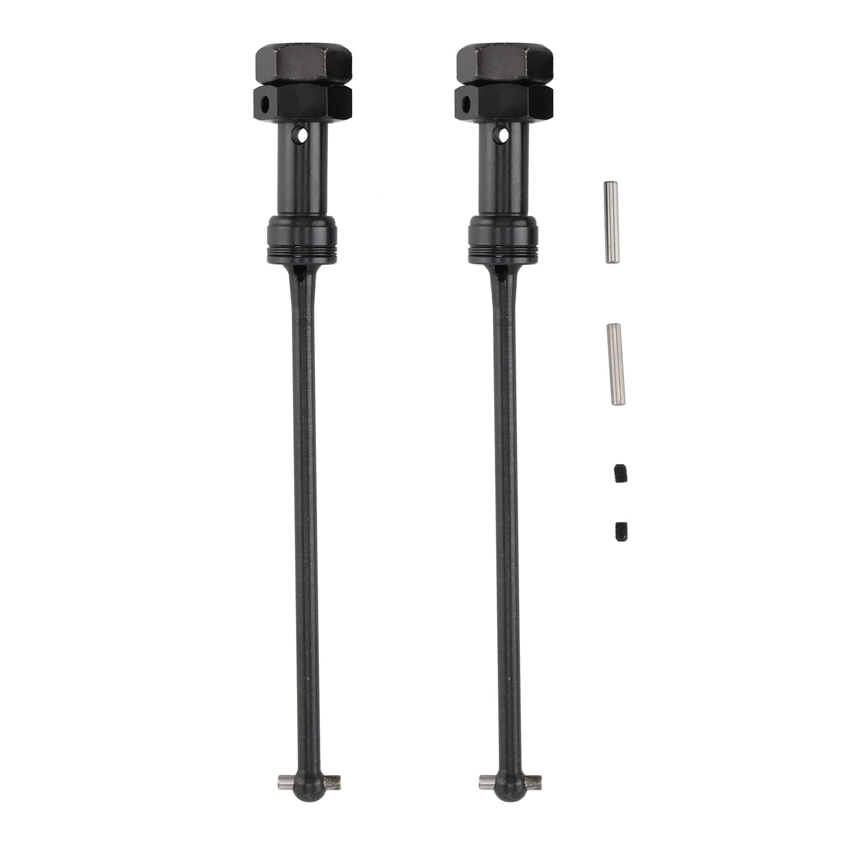 WATFOERS 2PCS Drive Shaft CVD Set EA1061 for JLB Racing Cheetah 11101 21101 J3 Speed 1/10 RC Car Parts Accessories