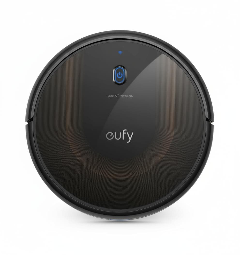 eufy Robot Vacuum 30C Slim Max, Self-Charging Robot Vacuum Cleaner, Cleans Hard Floors to Medium-Pile Carpets, Boundary Strips Included
