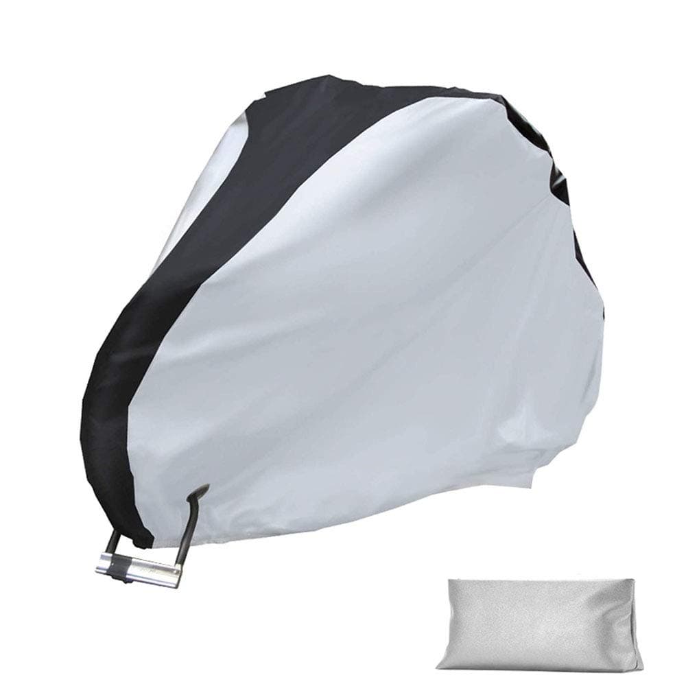 Beauenty Motorbike Cover/Bike Cover Outdoor Bicycle with, Oxford Heavy Duty Shed Motorcycle Shelter Indoor with Lock-holes Storage Bag