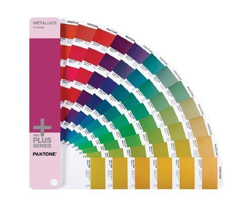 PANTONE metallic formula guide/coated COLOR CARD GG1507