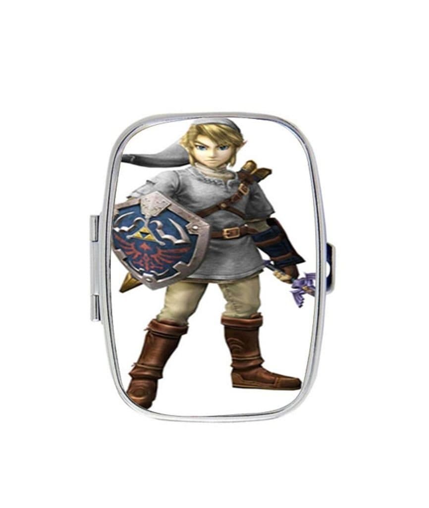 The Legend of Zelda Majora's Mask Ocarina Time custom useful pill Box Medicine Tablet Holder square Home Decor Metal Box