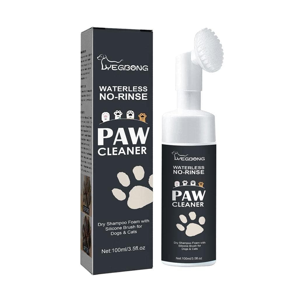 Dog Paw Cleaner, No-Rinse & Portable Brush Head Paw Cleaner, All Natural Pet Cleanser and Deep Cleaning Dog Paw Washer
