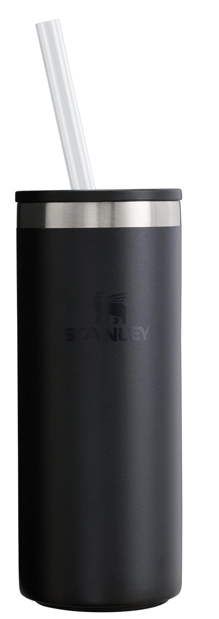 Stanley Everyday Can Cooler Cup 10 oz Slim | Beer, Seltzers, Soda, and Energy Drinks | Doubles as Tumbler | Insulated Stainless Steel Drink Holder | BPA-Free | Matte Black