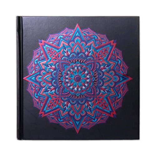 ColorIt Mandala Journal 6.9” x 6.9” - 80 Blank Sheets, Hardcover Notebook with Mandala Design, Perfect for Daily Creative Writing, Sketching or Drawing