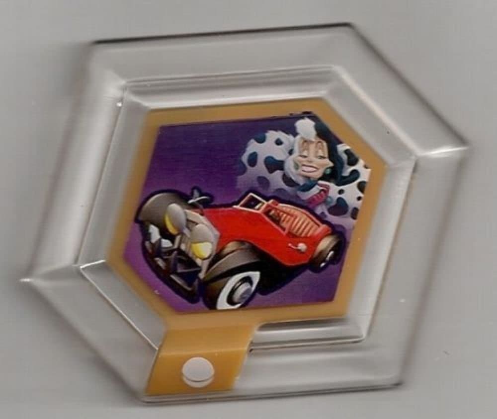 Disney Infinity Series 3 Power Disc Cruella De Ville's Car (from 101 Dalmatians)