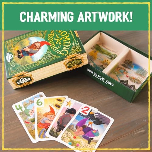 Grandpa Beckââ‚¬â„¢s Gnoming A Round Card Game | A Fun Family Card Game | Enjoyed by Kids, Teens, & Adults | from The Creators of Cover Your Assets | Ideal for 2-7 Players Ages 7+