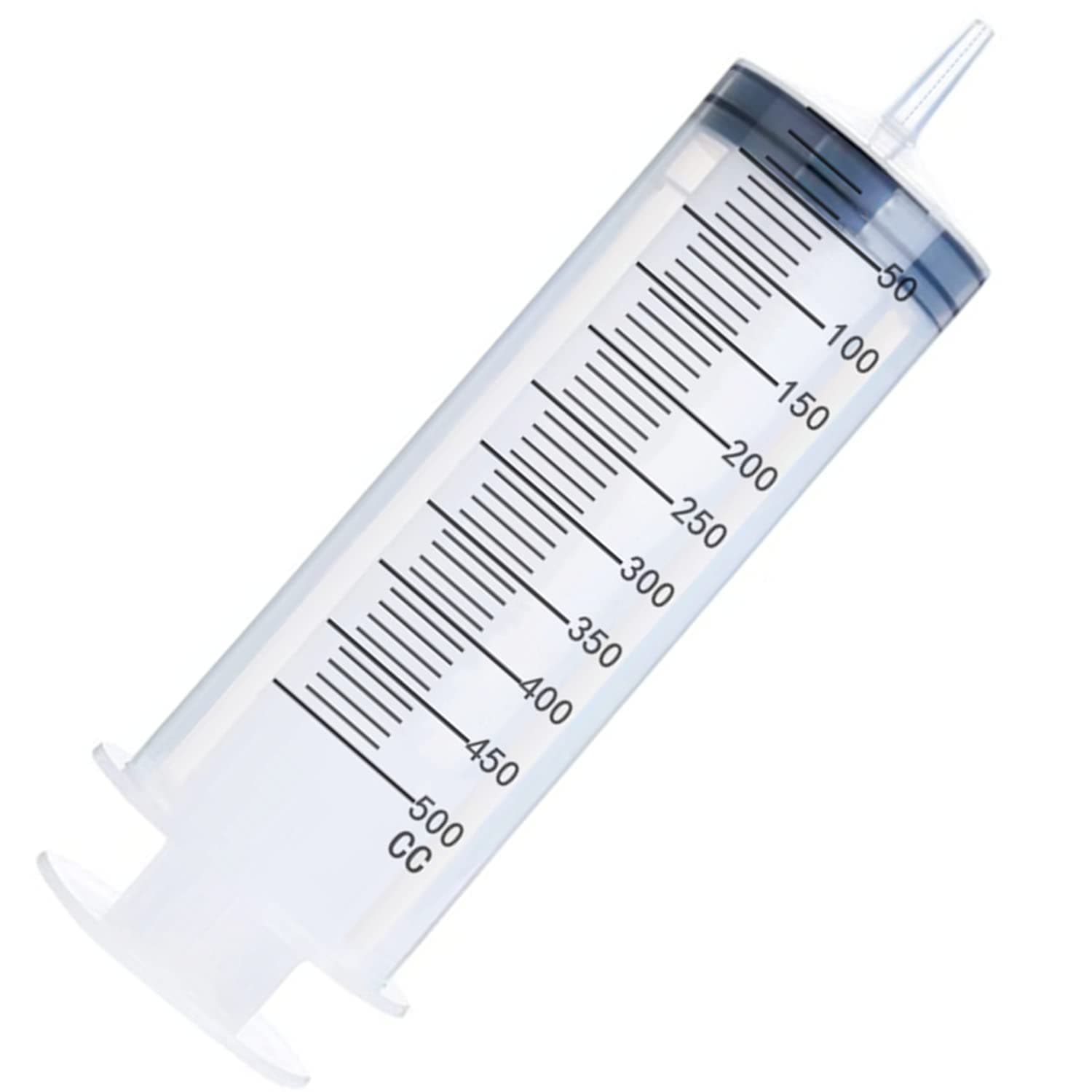 500ml/cc Large Plastic Syringe with Measurement for Scientific Labs, Garden Watering, Refilling and Filtration, Pack of 1