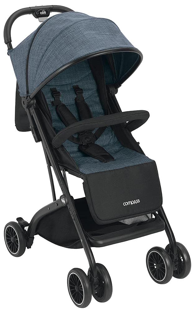 CAM Il mondo del bambinocompass stroller (0-36months) - blue, pack of 1