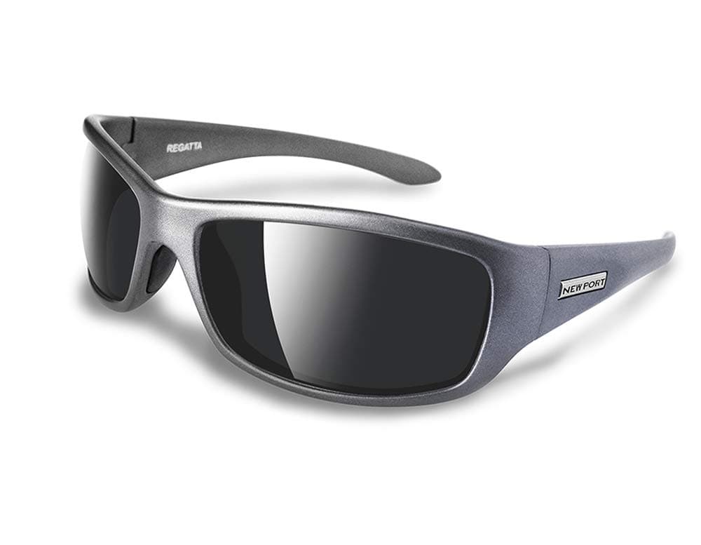 NEWPORT POLARIZED Sunglasses REGATTA Matte Grey Metallic/Polarized Grey Lens