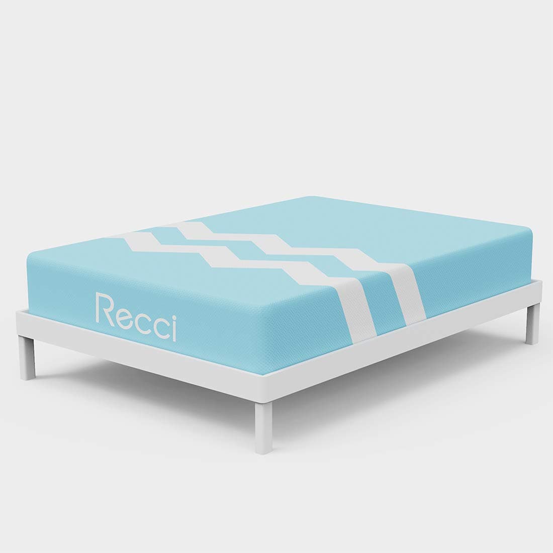 RECCI 10-Inch Queen Mattress, Bed in a Box, Breathable & Cool, No Quick Sand Feel, Just Right Comfort & Support, All Core Made in USA, Innovative Foam Mattress with CertiPUR US Certified