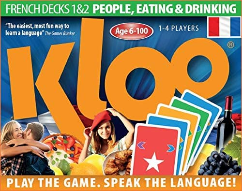 KLOO Games Learn to Speak French Language Card (Dec)