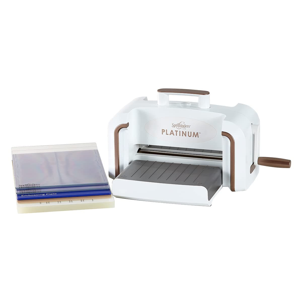 Spellbinders SBPL-001 Platinum Die Cutting and Embossing Machine- White