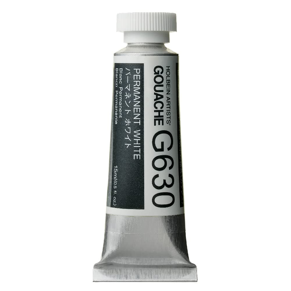 Artists' Gouache 15 ml Tube - Permanent White