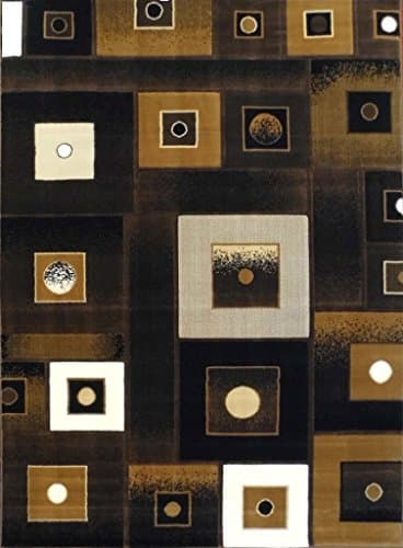 Modern Chocolate Area Rug #561 Extacy (8 Ft. X 10 Ft.)