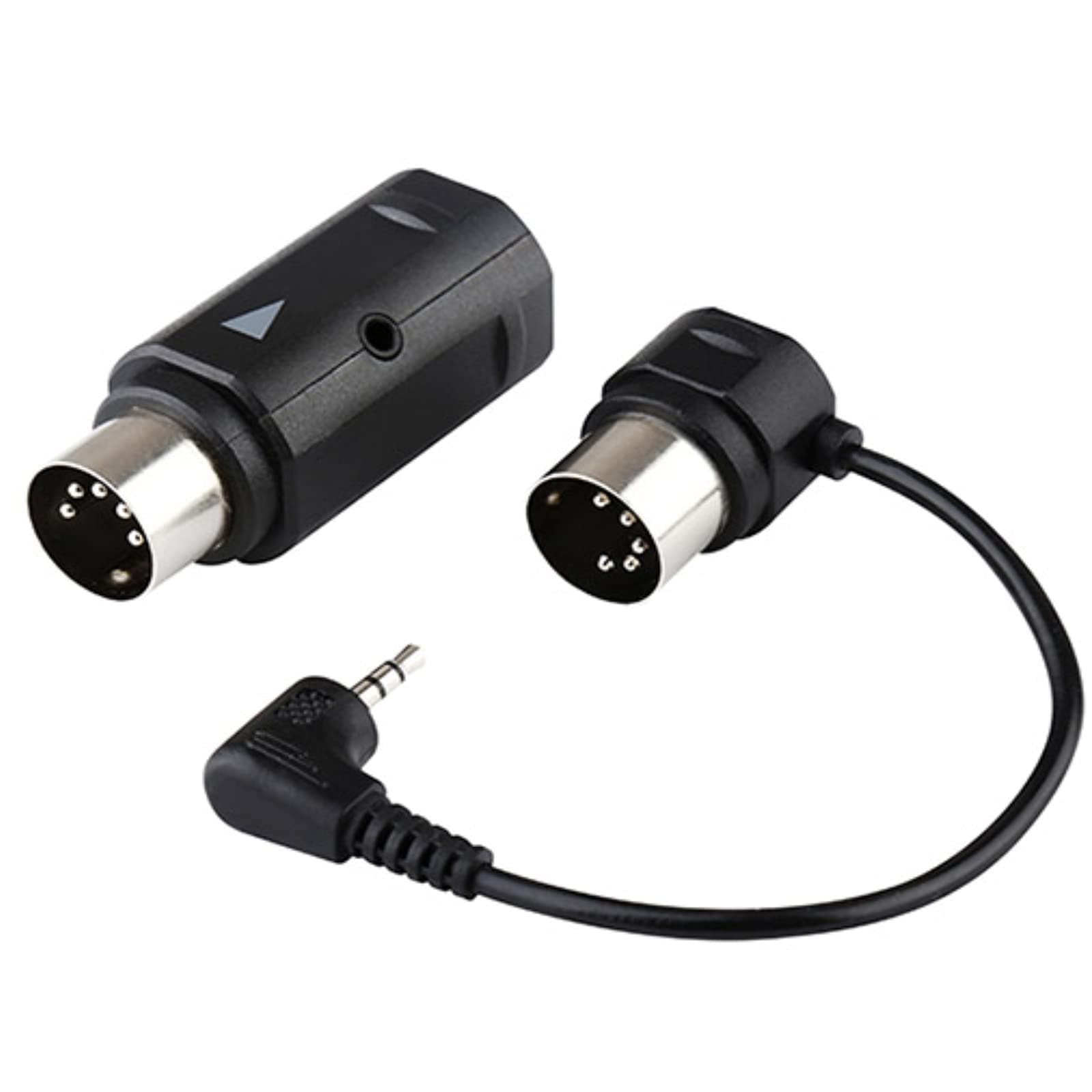 Xvive MD1 Upgradeed Wireless Bluetooth MIDI Adapter MIDI Master USB MIDI Interface 5-PIN DIN Interface for MIDI Device Brands Piano Keyboard to MIDI,macOS,iOS Device