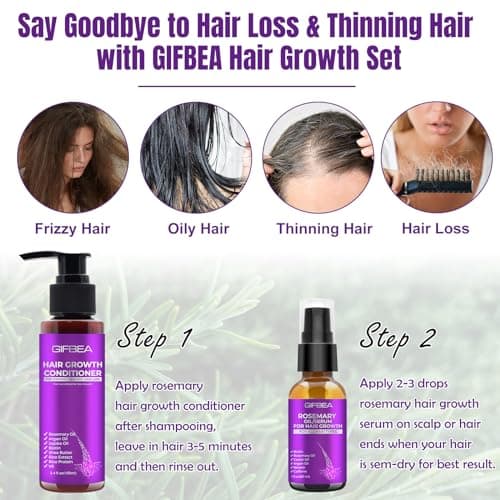 Rosemary Oil for Hair Growth (Serum & Conditioner Set)
