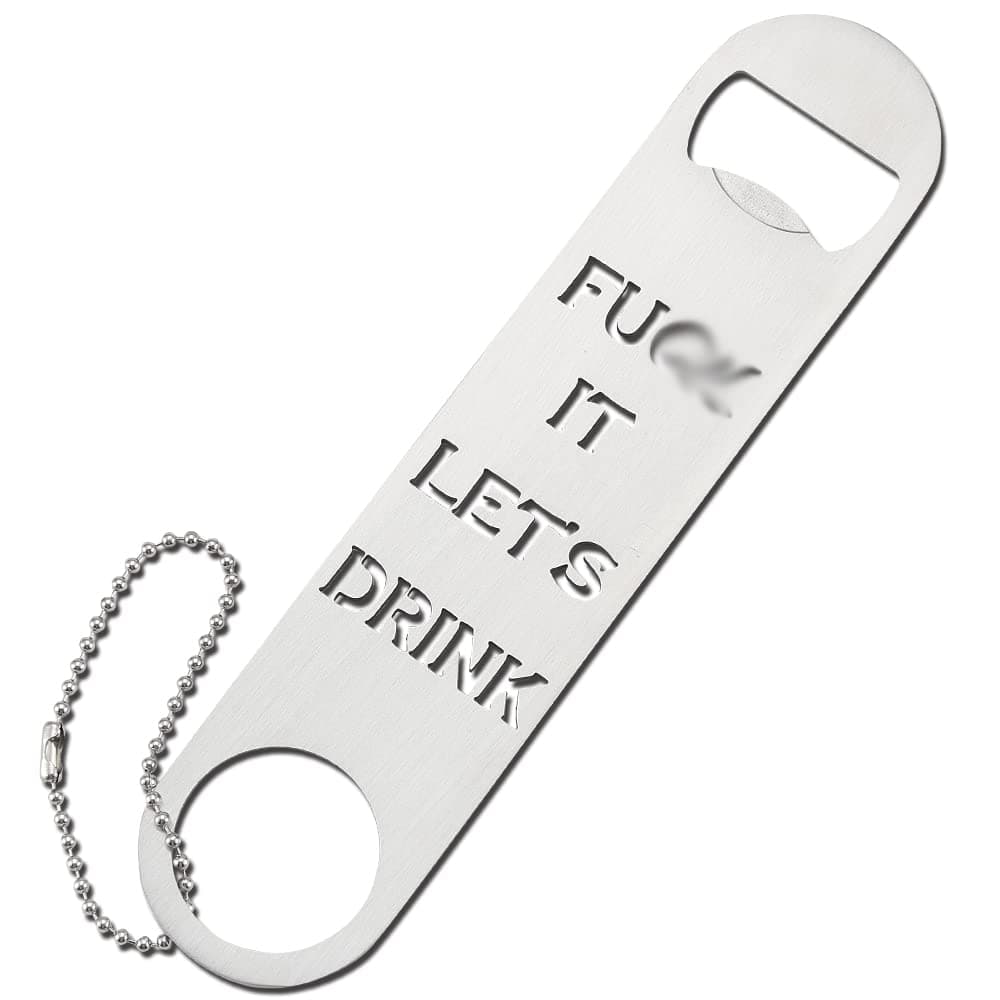 Gift for Bartender Woman, Men, Funny Bottle Opener for Men, Funny Bottle Opener Party Favors Decorations, Bar Key For Friend Boyfriend Bartenders Joke Holiday Gifts Lk04