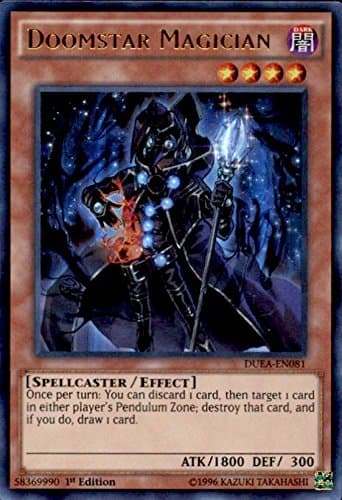YU-GI-OH! - Doomstar Magician (DUEA-EN081) - Duelist Alliance - Unlimited Edition - Ultra Rare