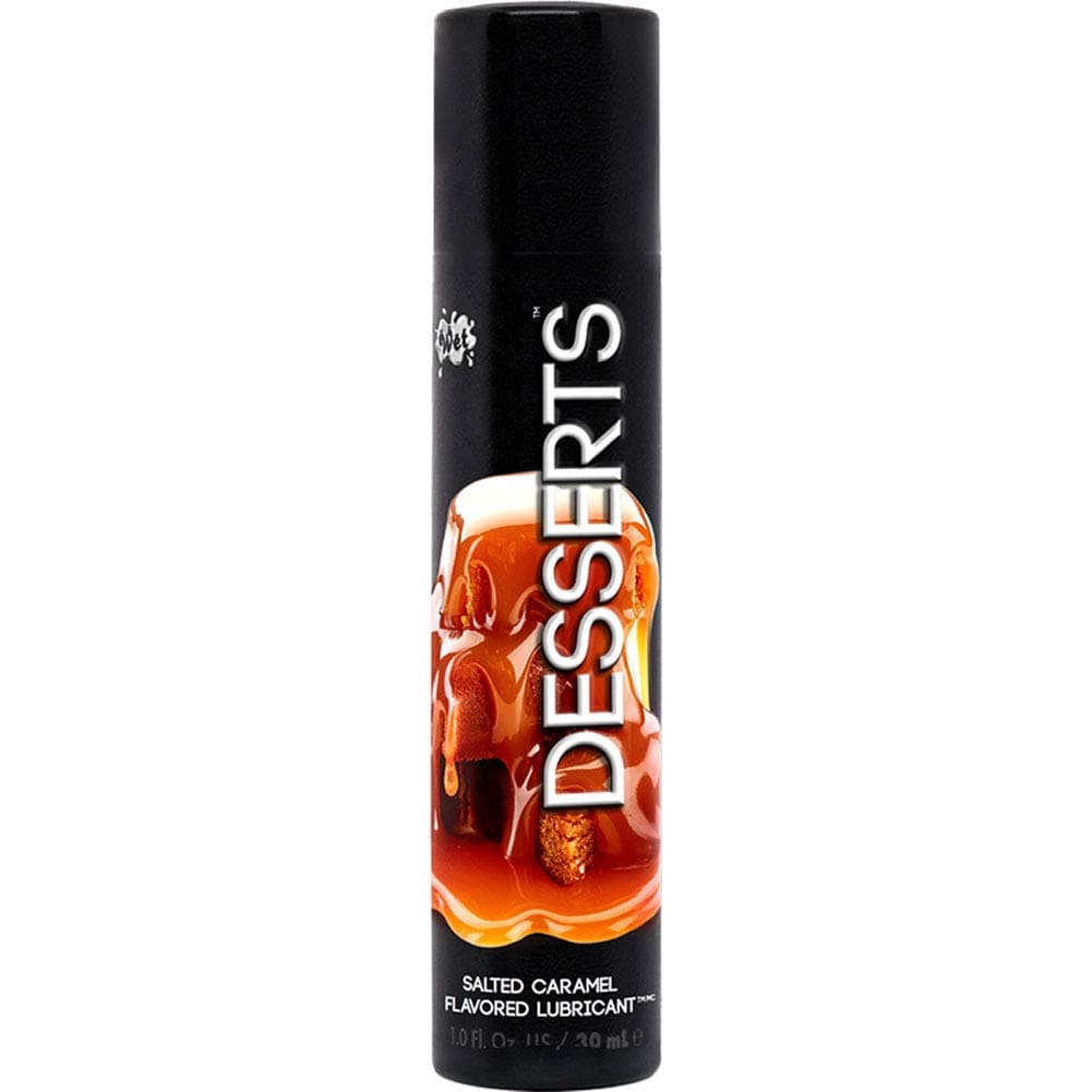 WET Desserts Salted Caramel Flavoured Lubricant, 30 ml