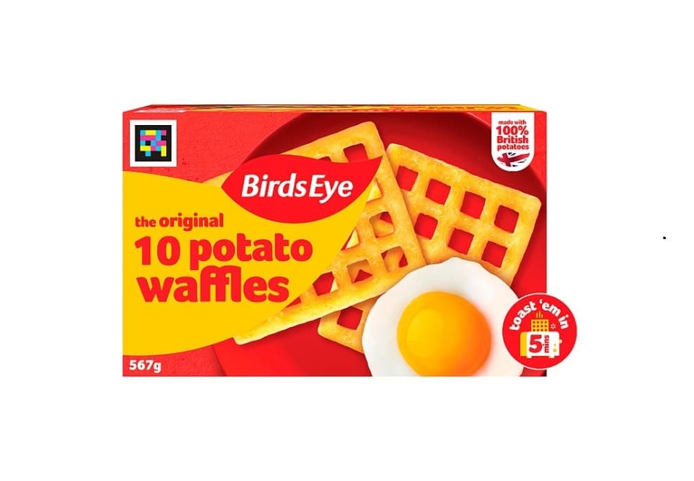 10 The Original Potato Waffles, 567g (Frozen)