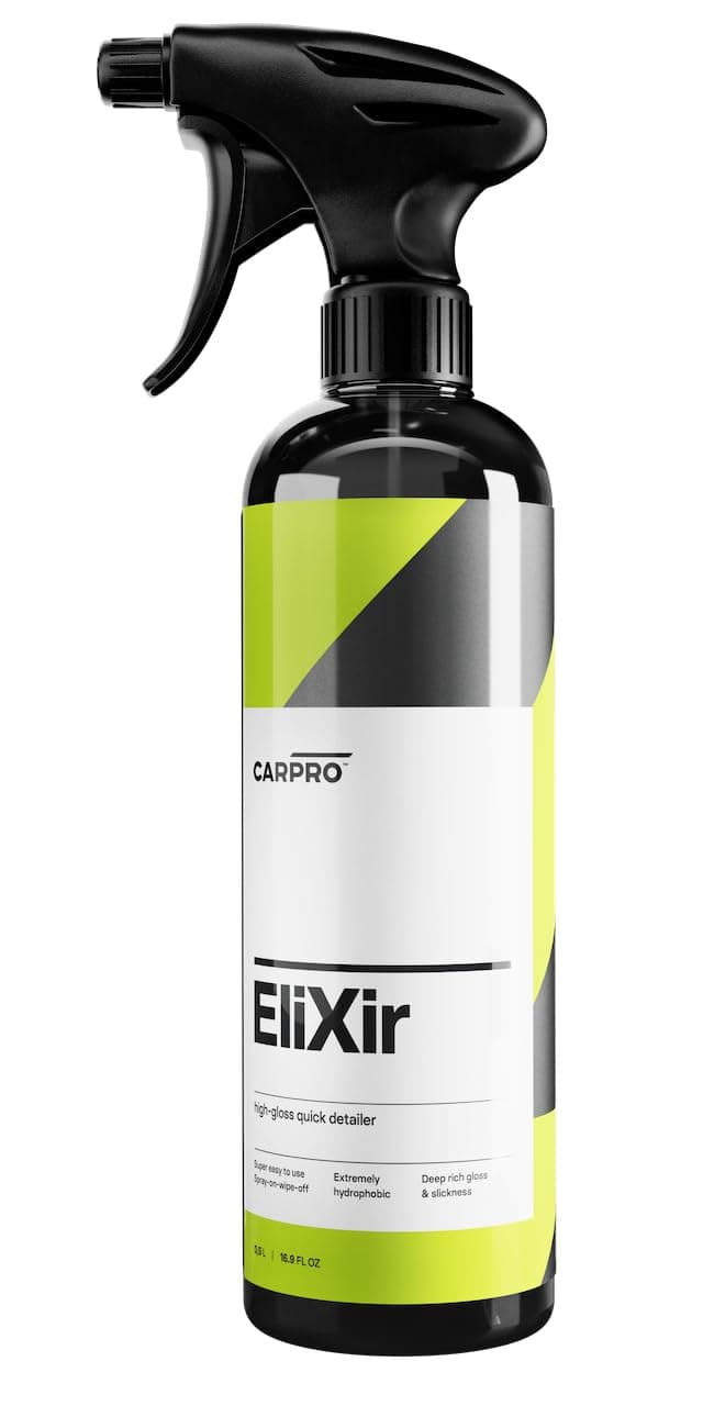 Elixir Quick Detailer - 500ml - Quick Detail Provides a Fast Layer of Depth, Gloss, and Hydrophobic Energy