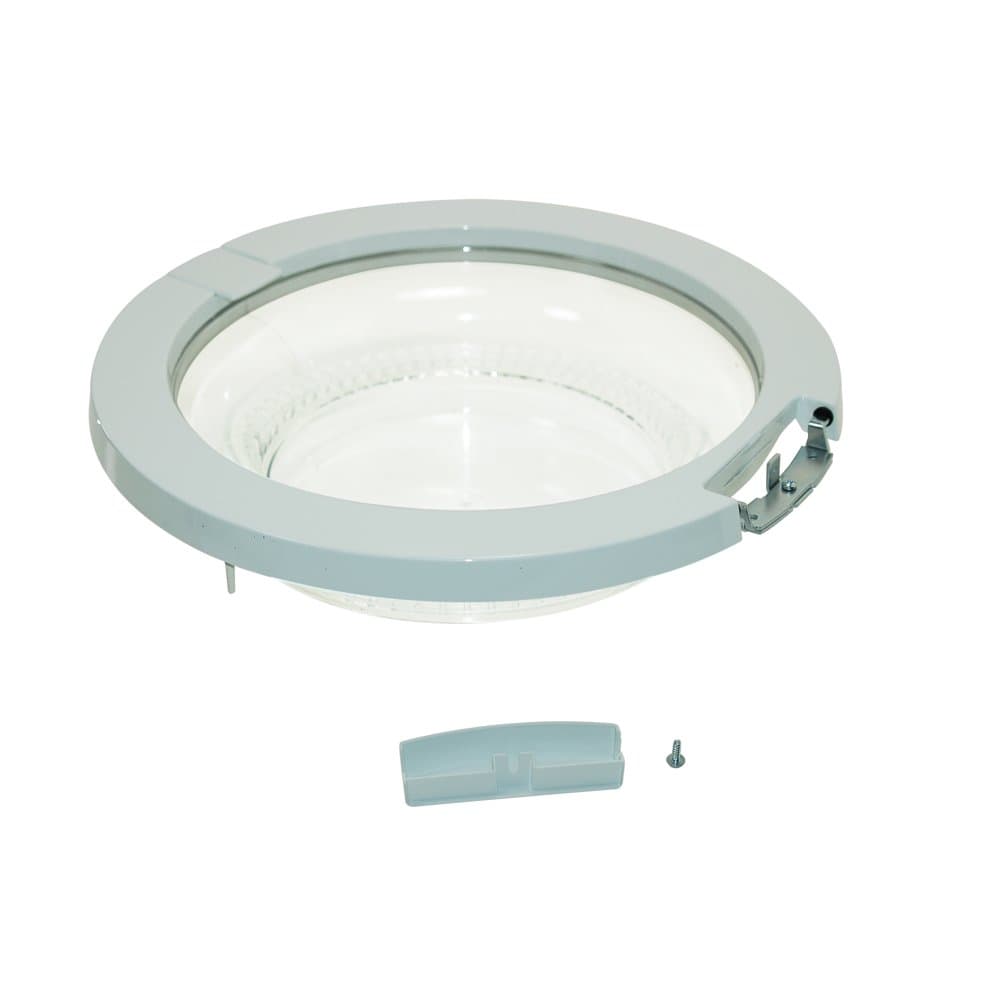 Genuine WHITE KNIGHT Tumble Dryer Door Assembly (White) 421309245861