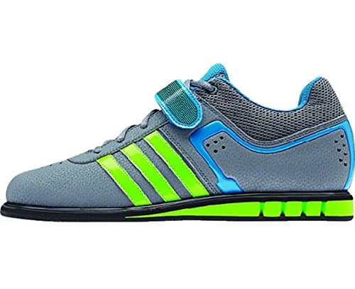 adidas Powerlift 2 Adult Weightlifting Shoe, Grey/Yellow, US8