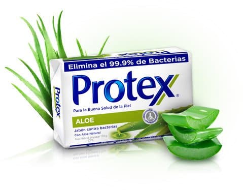 Protex Antibacterial Soap - Jabon Contra Bacterias (Aloe)