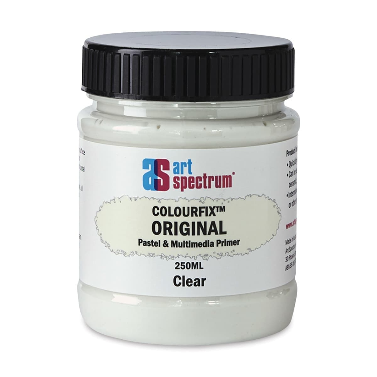Art Spectrum Colourfix Sanded Pastel Ground - Clear 250ml Jar