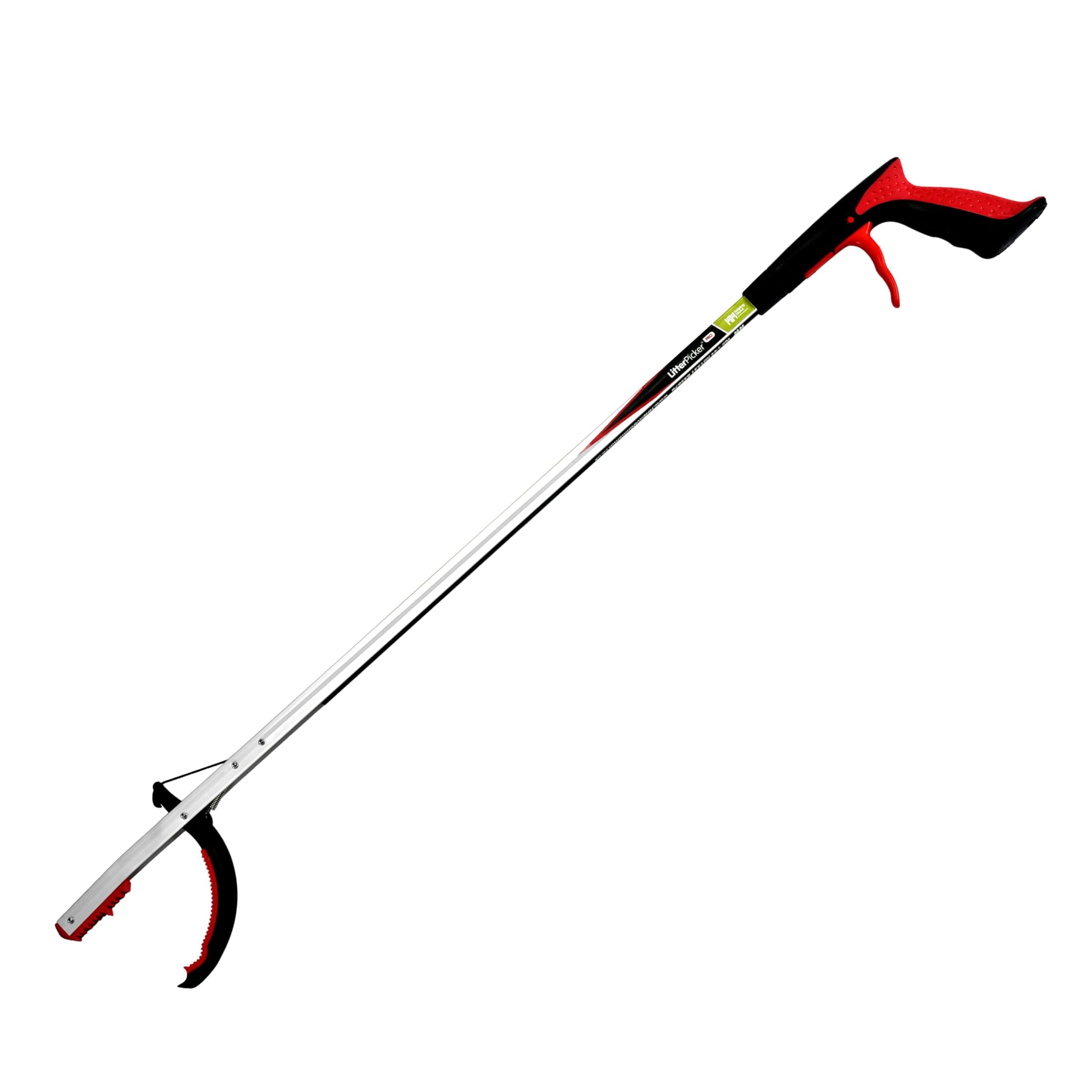 The Helping Hand Company Litter Grabber Litter Picker PRO 33”/85cm, Heavy Duty Litter Picker with Secure Comfortable Grip, Rubbish Picker Grabber, Leaf Grabber, Litter Picker for Adults