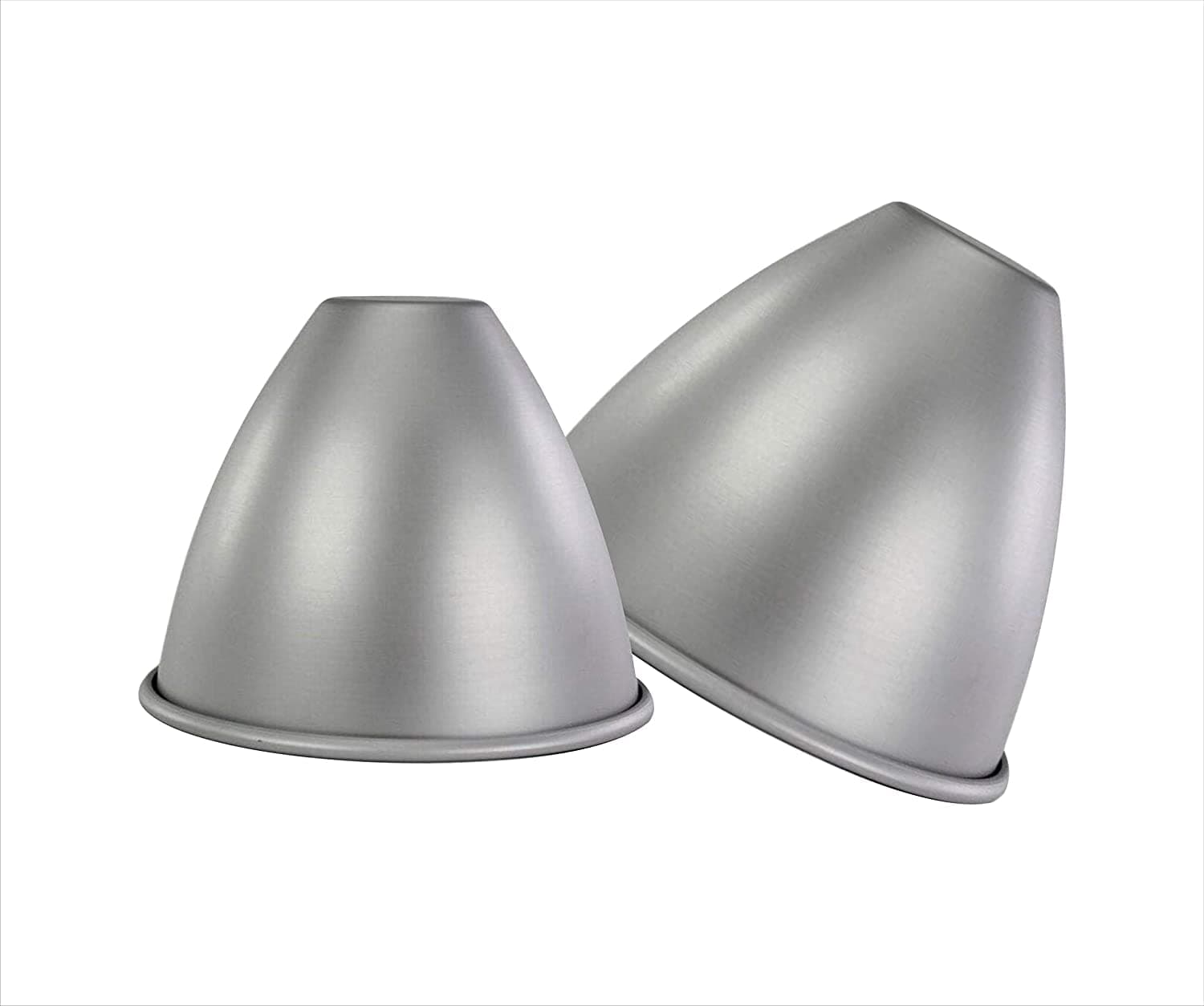 Ochtend ® Aluminium Doll Shape Cake Mould, Barbie Cake Mould, Frock/Wedding Dress Shape. Set of 2 Pieces, 6" and 7" (Approx 500 & 750 Grams of Cake)