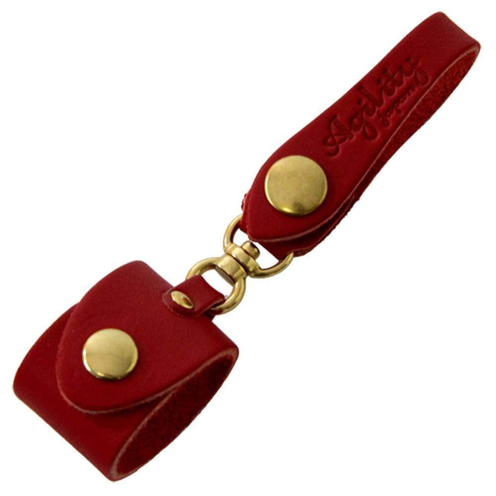 Agility lierre Tochigi Leather Gloves Holder (Red)