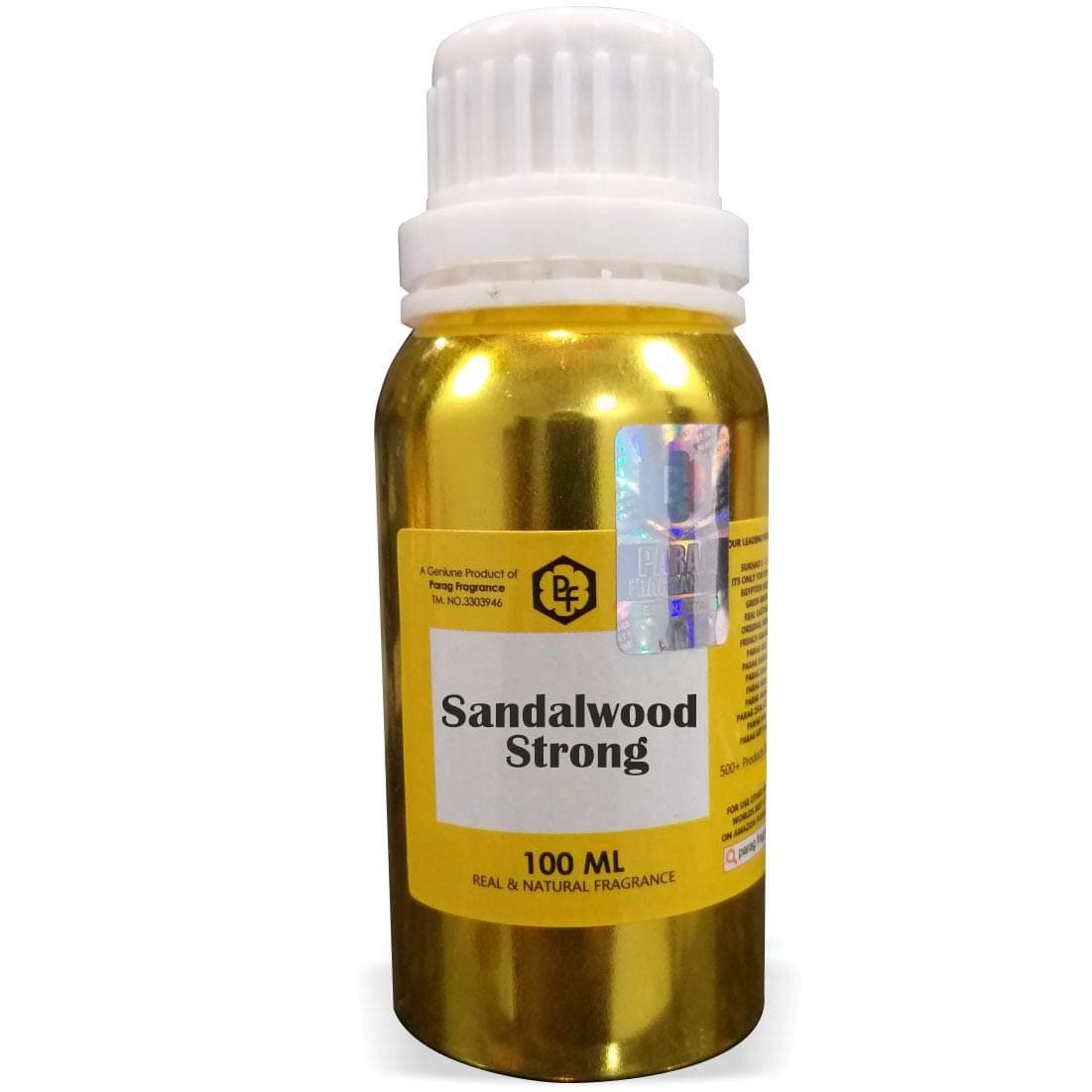 Sandalwood Strong Attar 100ml (Alcohol Free Attar For Men) Perfume Oil | Scent | Itra