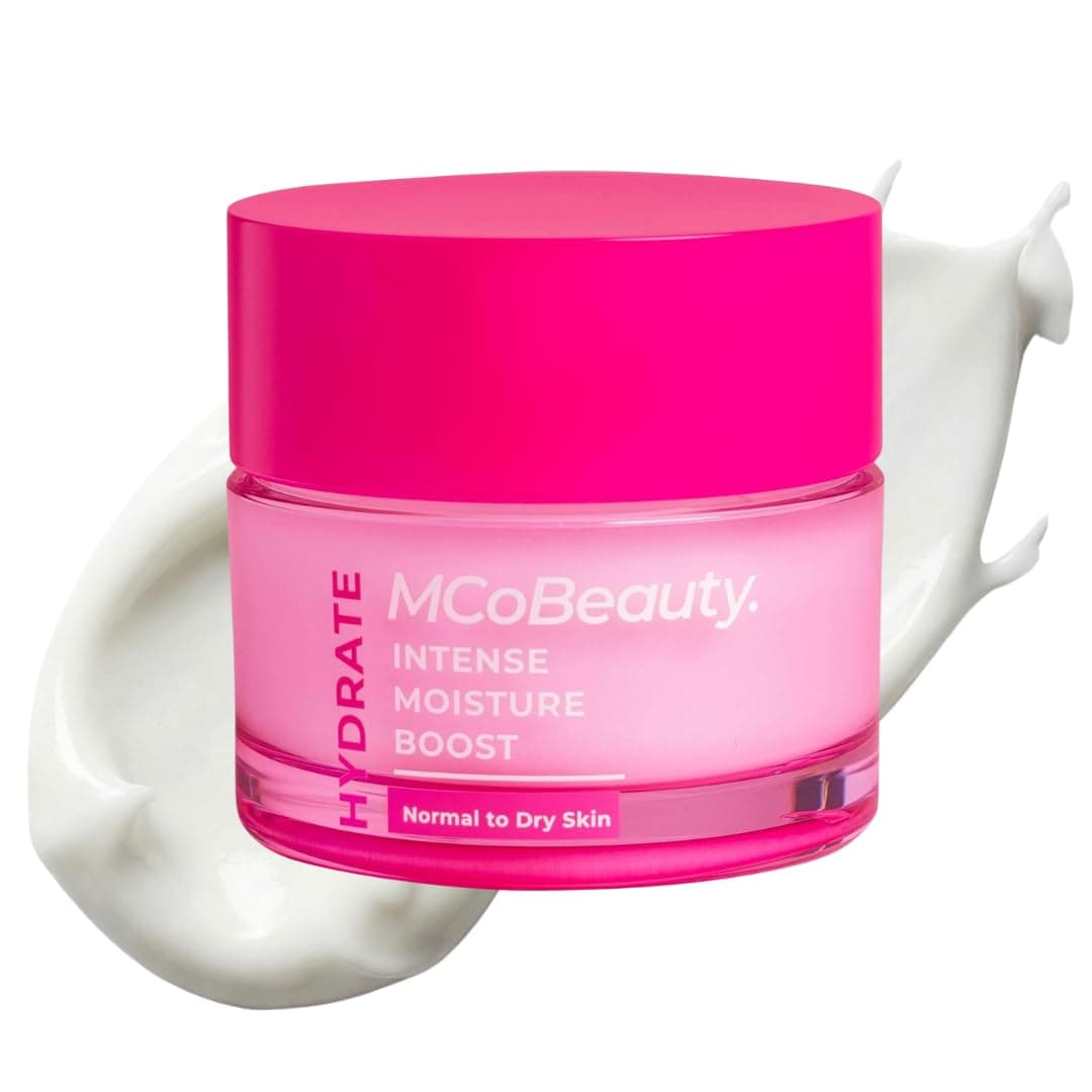 Hydrate Intense Moisture Boost - Rich Cream with Panthenol and Barrier Support - Daily Hydrating Moisturiser for Dehydrated Skin - Moisturizer Face Cream