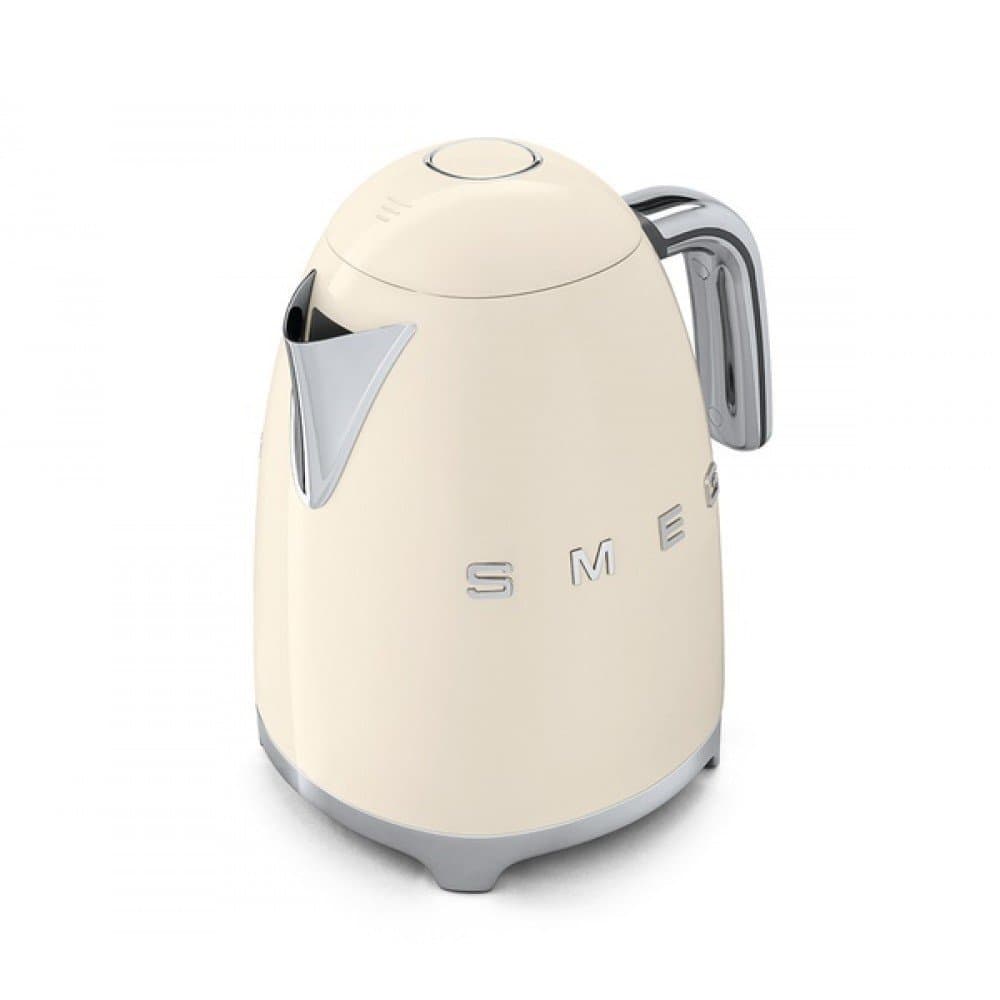 KLF03CRUK 50's Retro Style Aesthetic Cream Kettle - 1.7 L