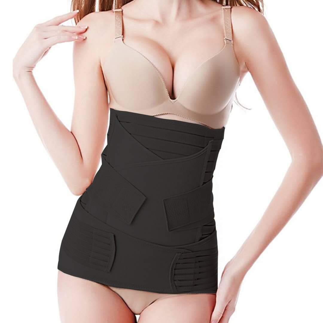 3 in 1 Postpartum Belly Support Recovery Wrap-Premium Postpartum Belly band for Postnatal, Pregnancy, Maternity-Girdles for Upgrading Women Body Shaper