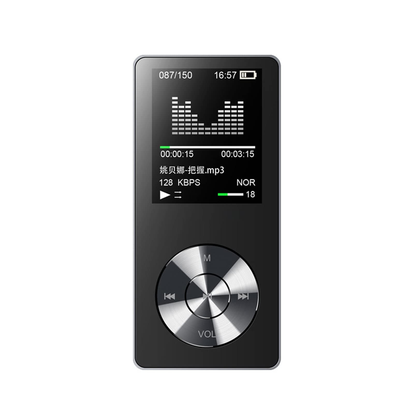 YHSW MP3 Music Player,Comes With 8GB Memory,Support TF Expansion Card,the Maximum Expansion Is 128GB,with Music/Video/Voice Record/FM Radio/E-Book Reader