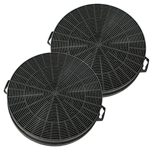 SPARES2GO Carbon Charcoal Filter for Bosch Cooker Hoods/Kitchen Vents (Pack of 2)