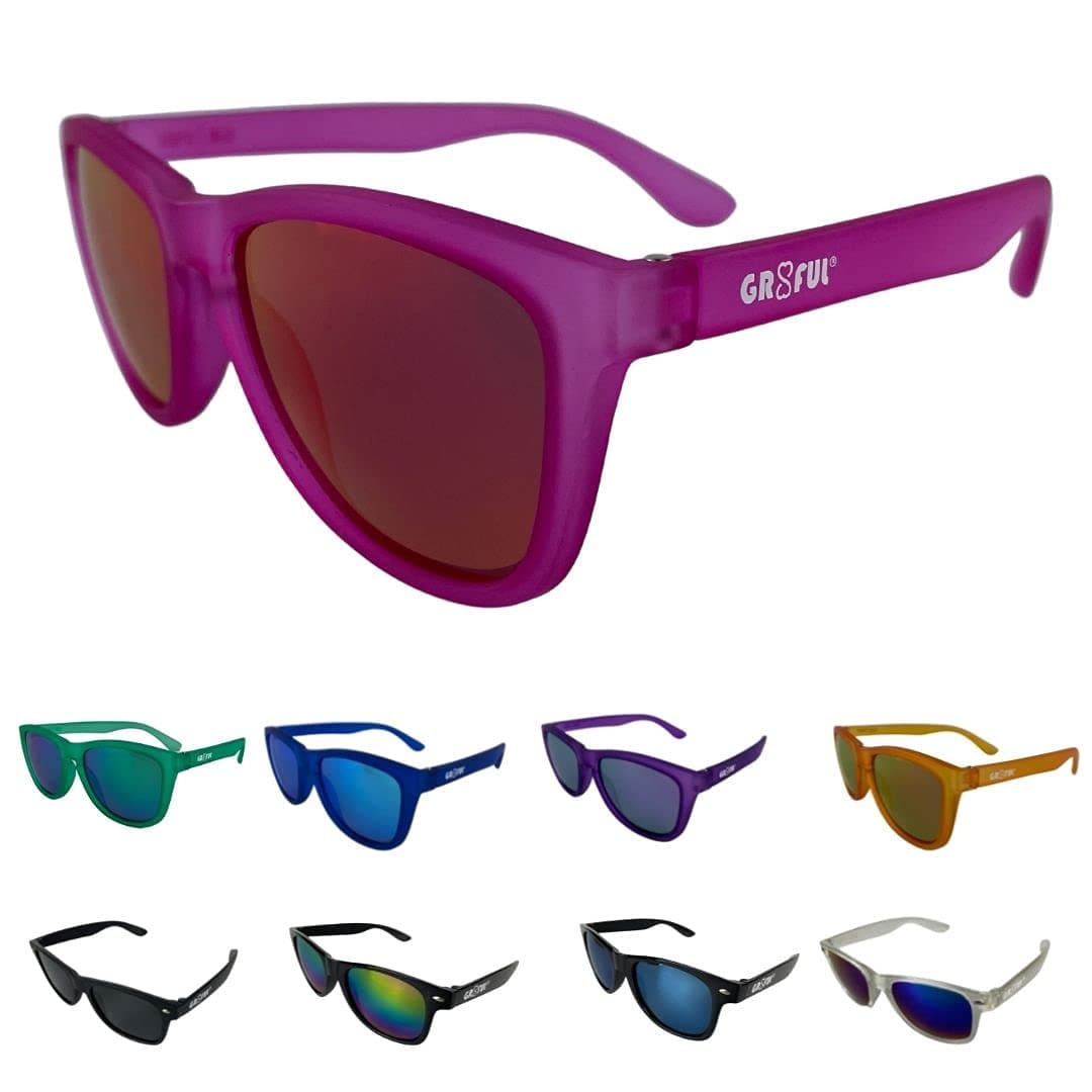 Sunglasses for Men & Women | Ladies & Mens Shades | Retro Sun Glasses for Outdoors, Hiking, Walking, Golf, Fishing, Cycling, Running