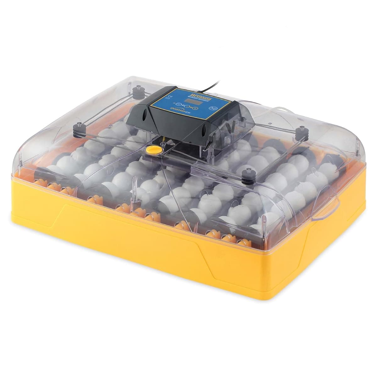 Brinsea Ovation 56 EX Egg Incubator With Automatic Egg Turning and Humidity Control for Hatching 56 Chicken, Duck, Other Bird Eggs, Precision Digital Controls, Temperature Alarms
