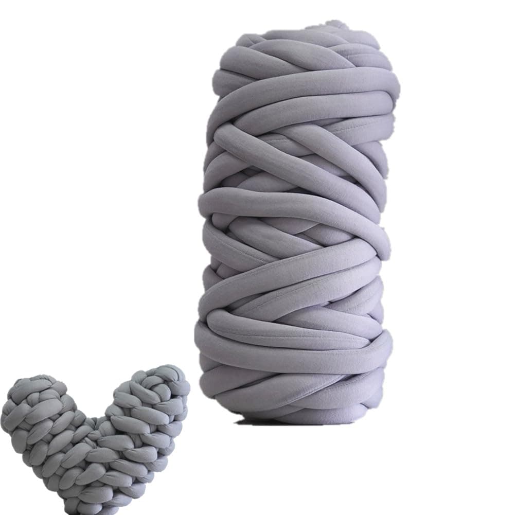 NXqilixiangChunky Yarn Giant Yarn Giant Wool Yarn 65yds 2.2LBS Super Soft Washable Arm Yarn Super Chunky Extreme Bulky for Arm Knitting DIY Throw Sofa Bed Blanket Pillow Pet Bed and Bed Fence