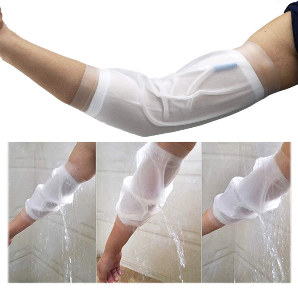 ZhiGu PICC Line Shower Cover for Upper Arm M ize, Watertight Arm Shower Protector for PICC Line, Chemotherapy, Home Antibiotic Infusion and Surgery New Liquid Silicone Material