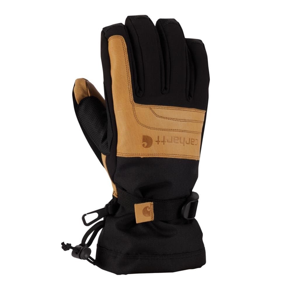Carhartt Men's Cold Snap Insulated Work Glove Black/Barley/Small AD