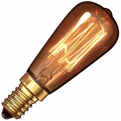 AVIVO Calex Clear LL Goldline-Filament Lamp 240V 40W E14 Rustic ST48, 3000hour, (Small Edison Screw), 40 W [Energy Class E]