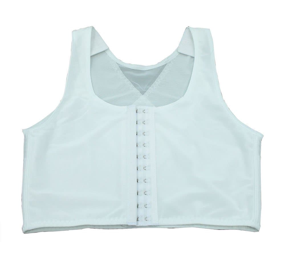 TOKYO-T Chest Binder for Women Cosplay 3 Rows Flat Front Hook Tank Compression