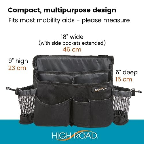 High Road Mobility Scooter, Wheelchair and Walker Organizer