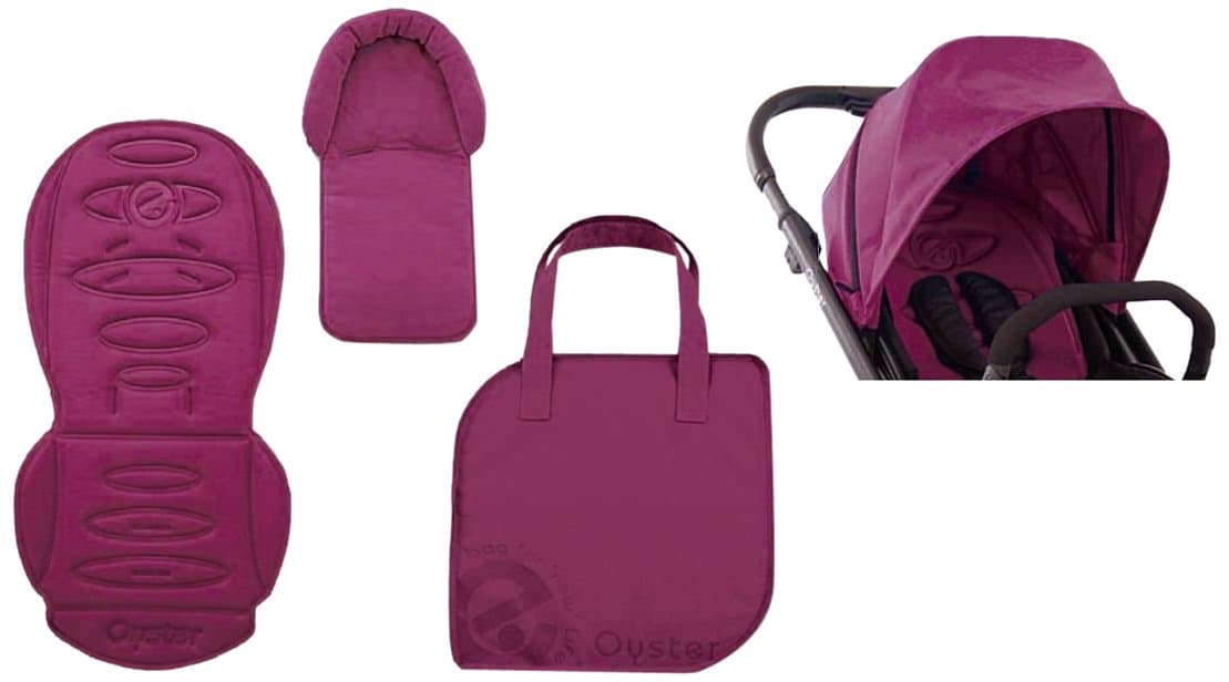 BabyStyle Oyster Seat Unit Colour Pack (Grape Purple)
